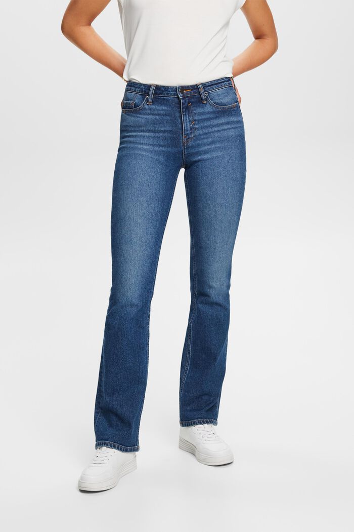 Bootcut-jeans, BLUE MEDIUM WASHED, detail image number 0