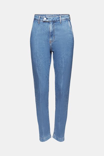 Slim-jeans med høj talje