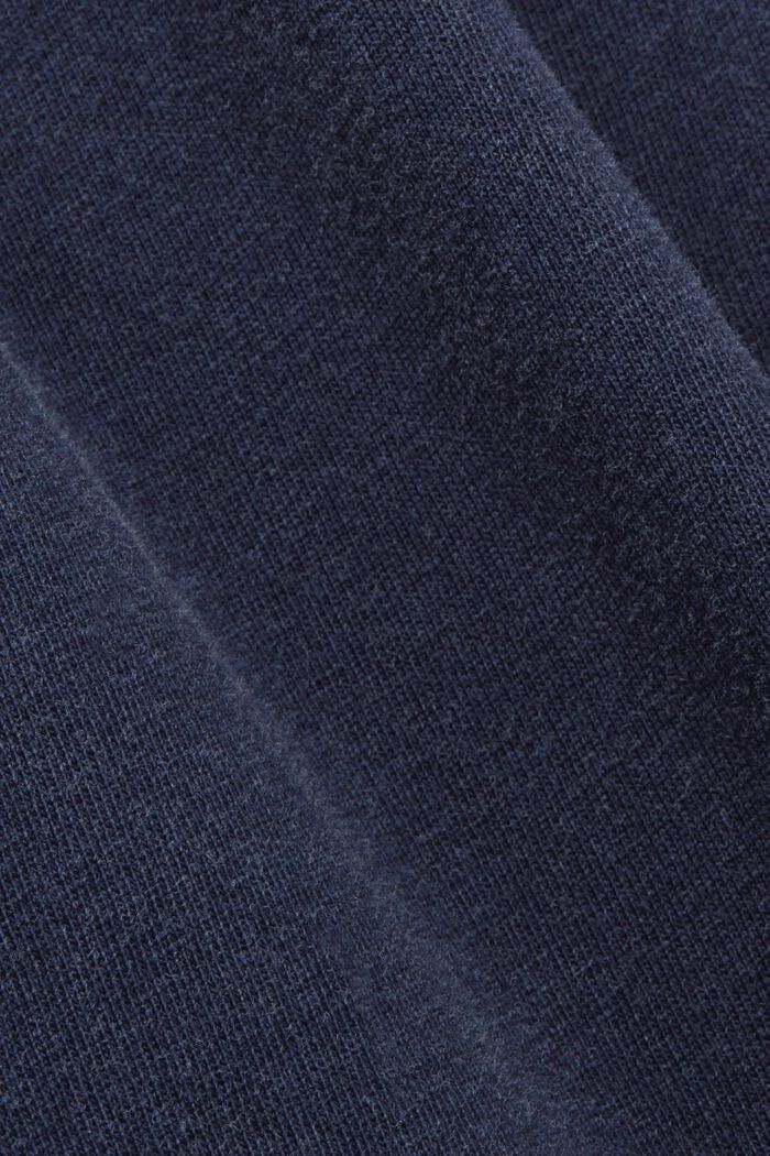Garment-dyed T-shirt i jersey, 100 % bomuld, NAVY, detail image number 5