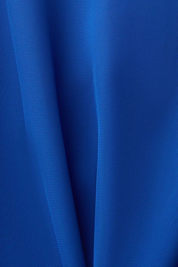 Midinederdel i chiffon, BRIGHT BLUE, detail image number 4