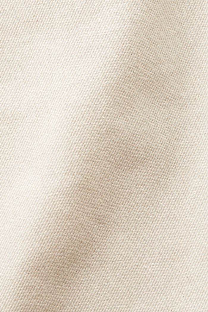 Lige jeans med høj talje, OFF WHITE, detail image number 5