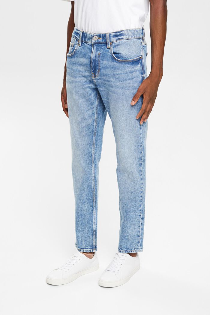 Stretch jeans, BLUE MEDIUM WASHED, detail image number 0