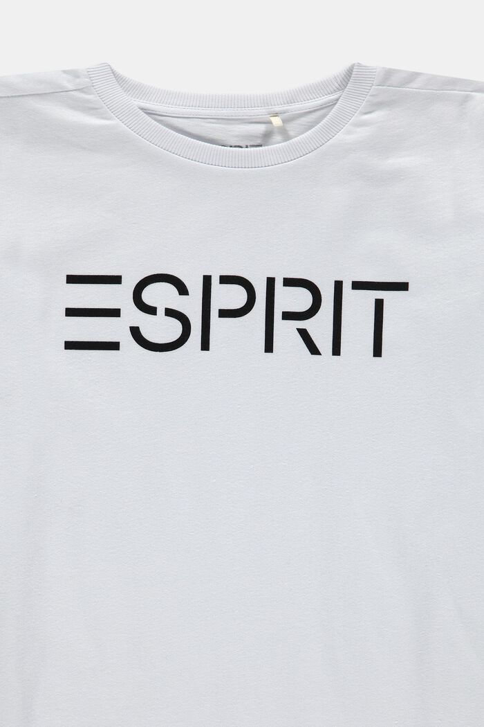 Pakke med 2 T-shirts med logoprint, WHITE, detail image number 2