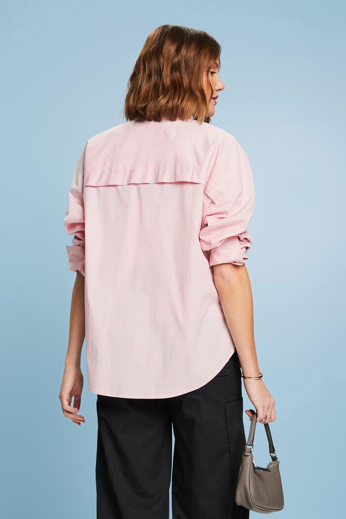 Stribet button down-skjorte, PINK/LIGHT BLUE, detail image number 1