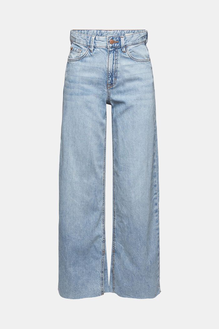 Jeans med vide ben 