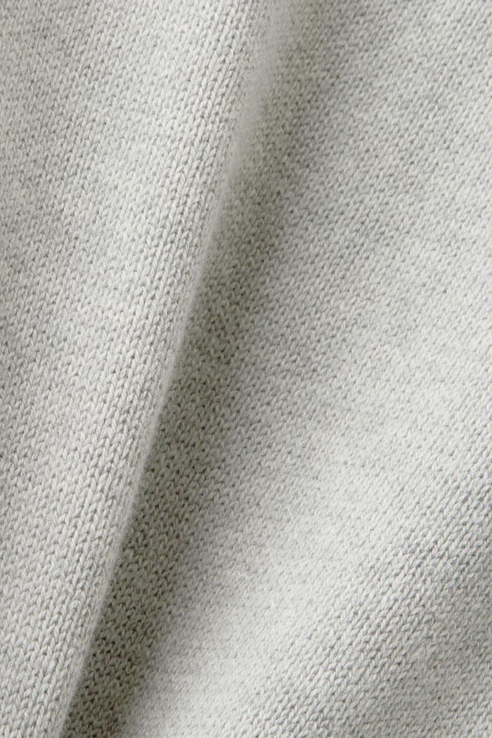 Cardigan med bindedetalje foran, LIGHT GREY, detail image number 5