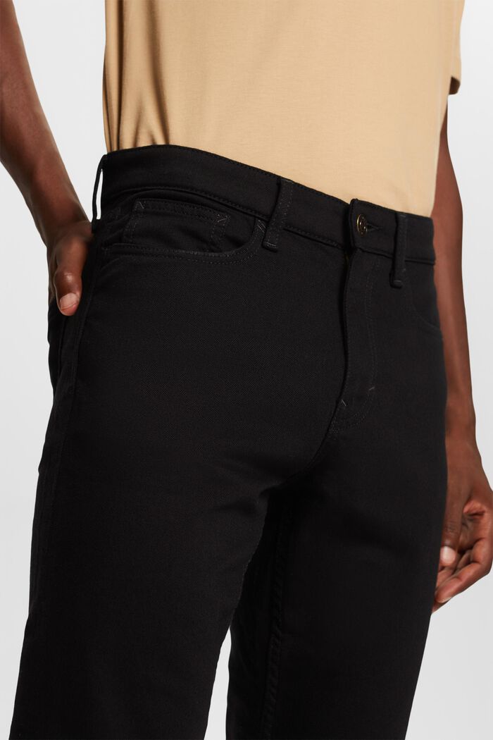 Slim jeans med mellemhøj talje, BLACK RINSE, detail image number 2