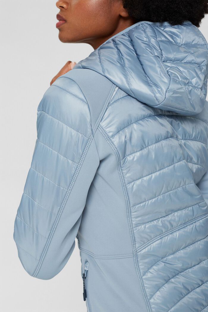 Genanvendte materialer: let jakke med 3M™ Thinsulate™, PASTEL BLUE, detail image number 2