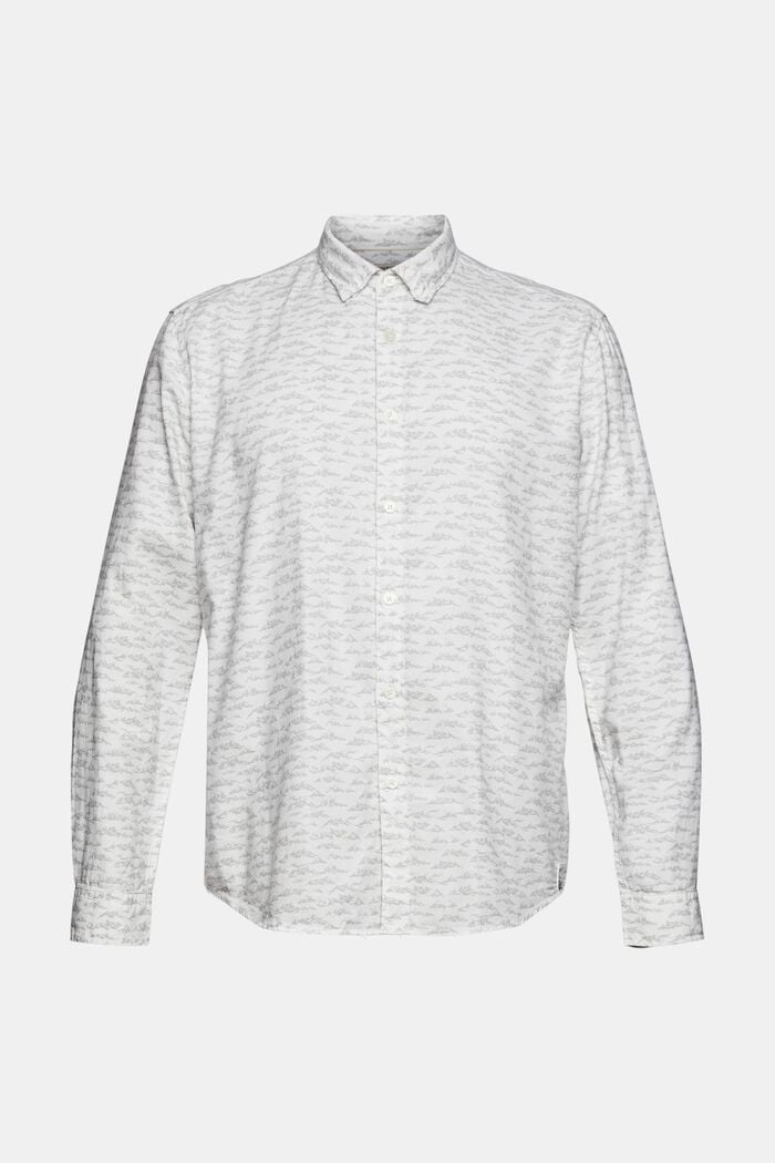 Bomuldsskjorte med print