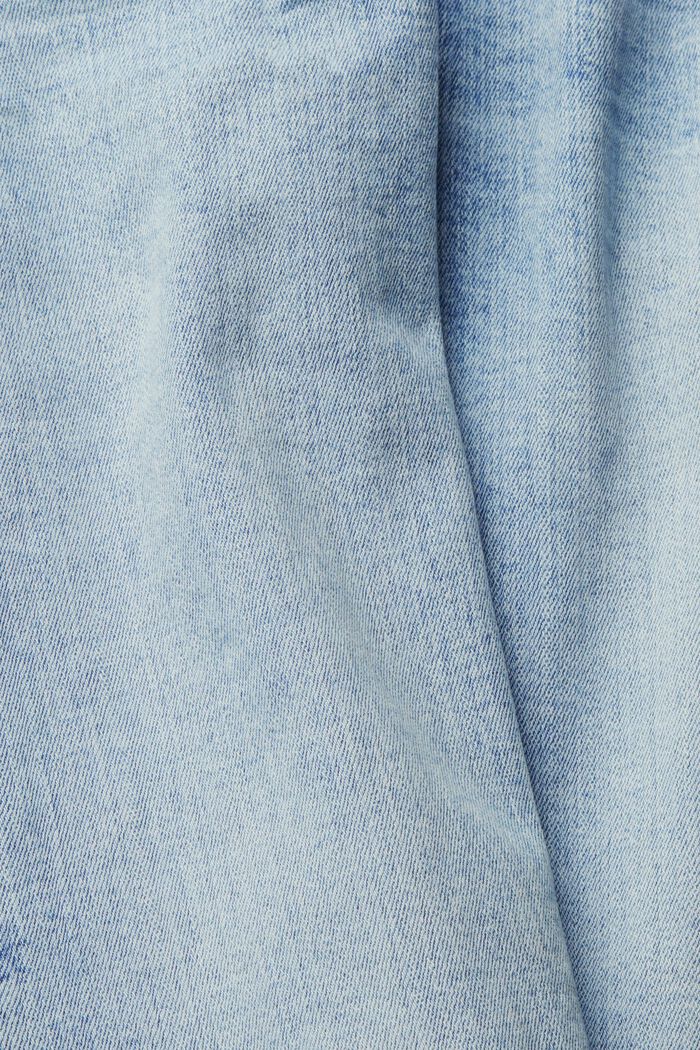 Jeans i bomuldsstretch, BLUE BLEACHED, detail image number 4