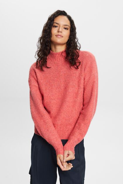 Lodden sweater med høj hals