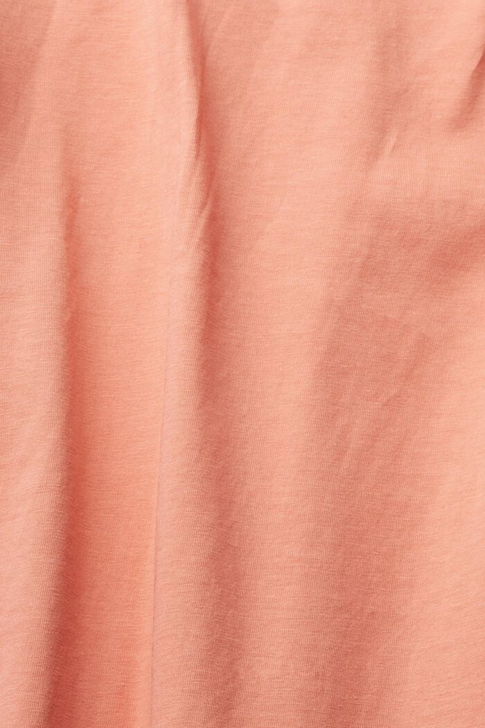 T-shirt med print, PEACH, detail image number 4