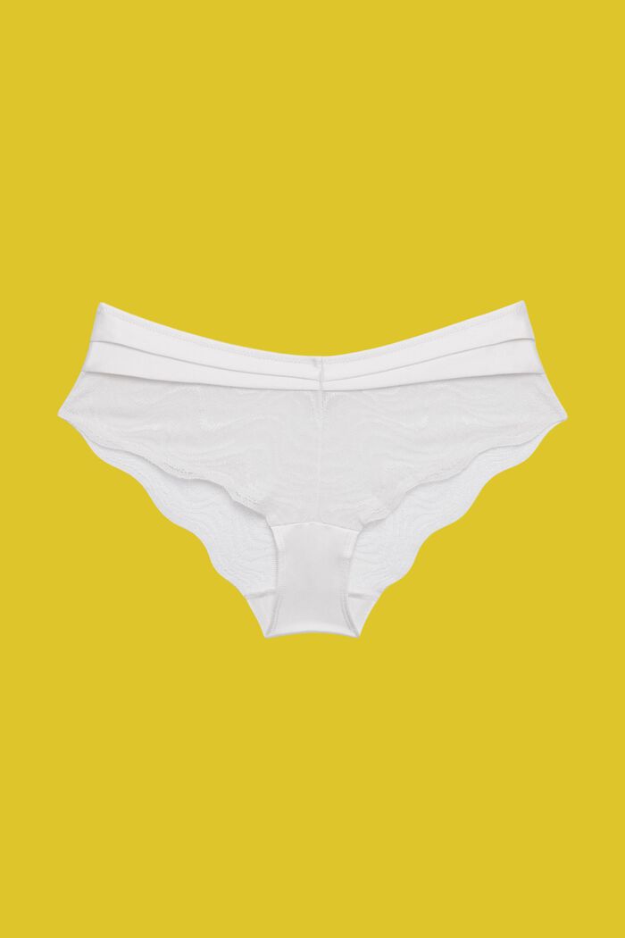 Hipster-shorts m. blondestof, OFF WHITE, detail image number 4