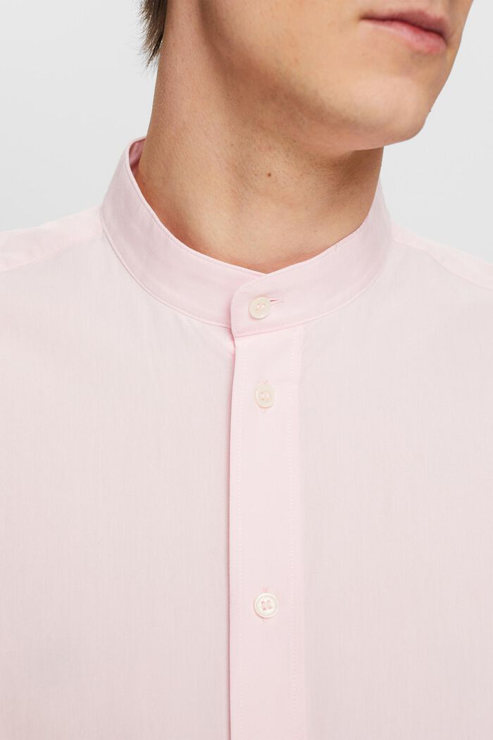 Skjorte med standkrave, PASTEL PINK, detail image number 2