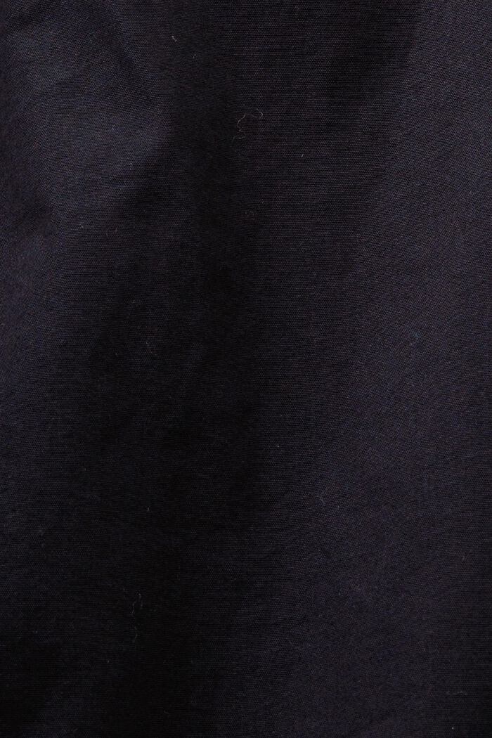 Utility-skjorte i bomuld, BLACK, detail image number 4