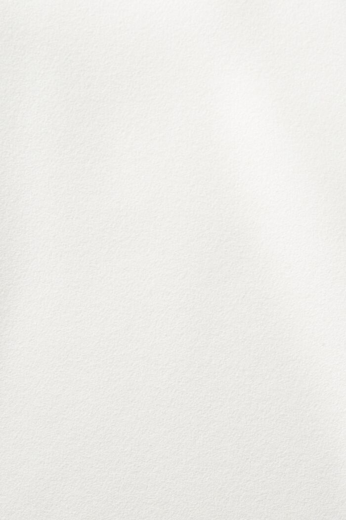 Ærmeløs bluse med V-hals, OFF WHITE, detail image number 4