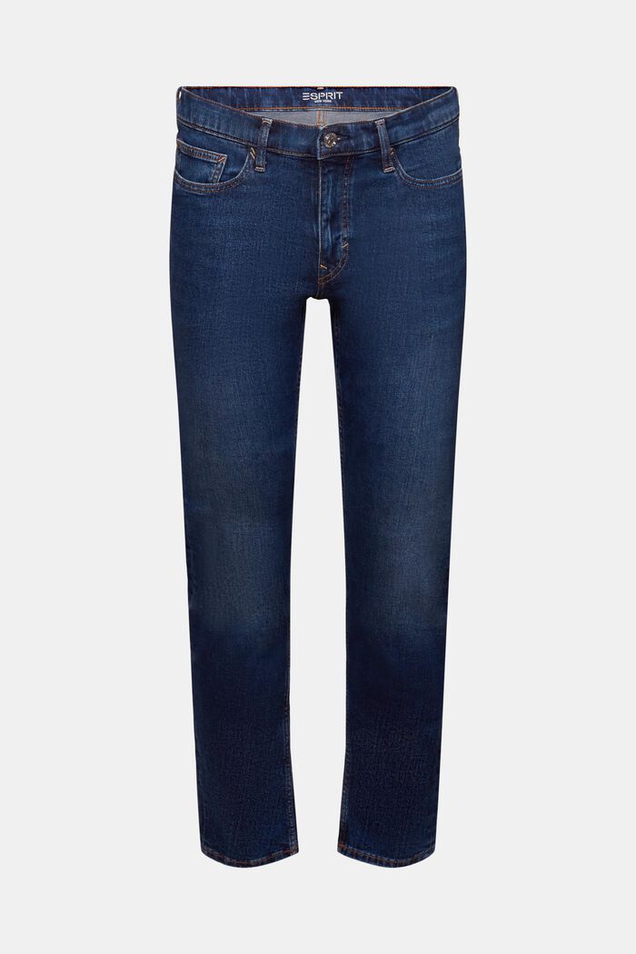 Genanvendt: Slim jeans, BLUE DARK WASHED, detail image number 7