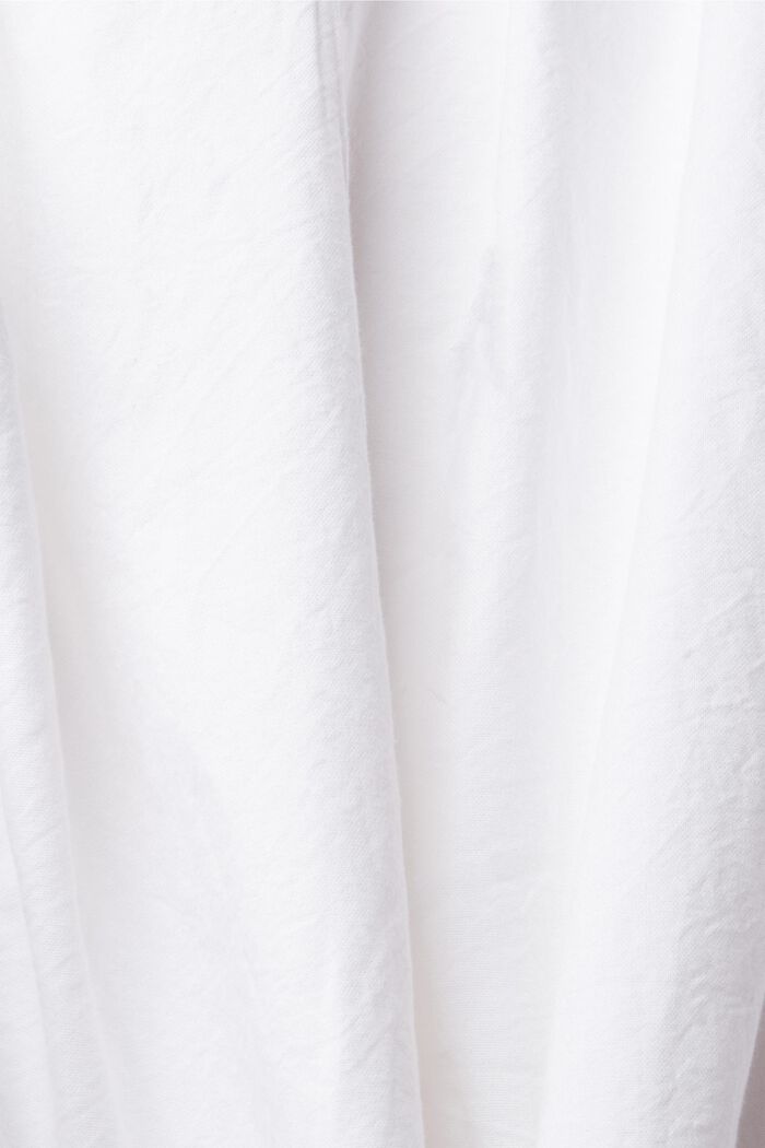 Skjorte med button down-krave, WHITE, detail image number 5