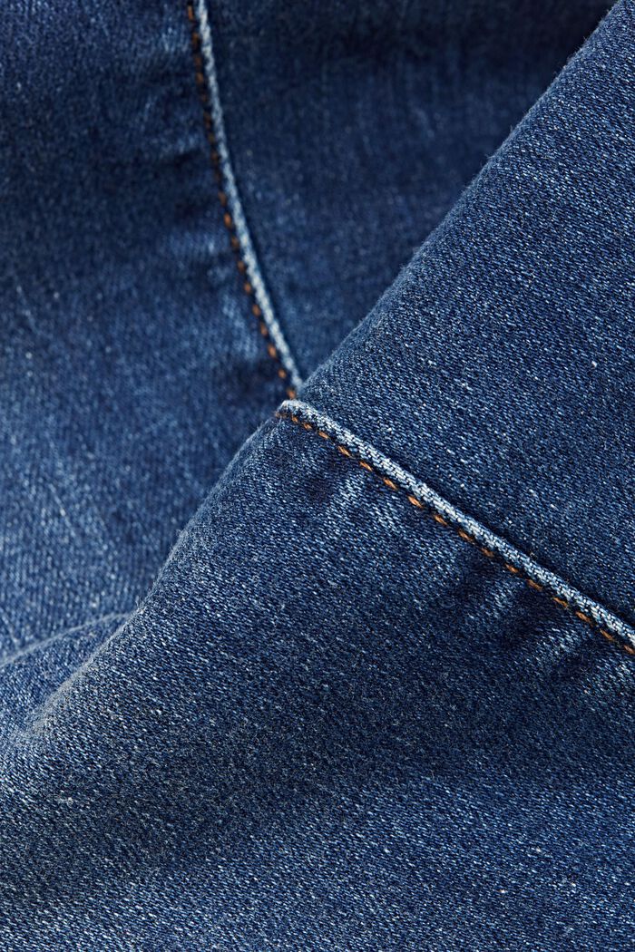 Jeans i økologisk bomuldsblanding, BLUE DARK WASHED, detail image number 6