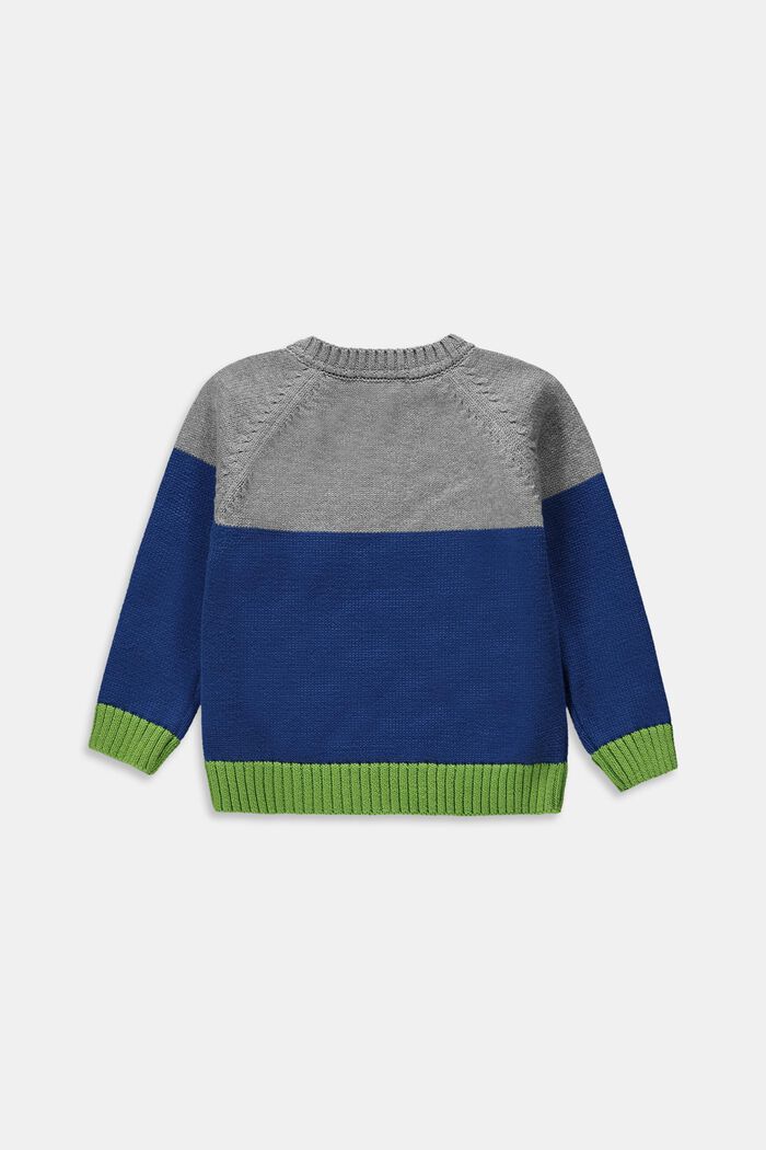 Stribet sweater, BLUE, detail image number 2