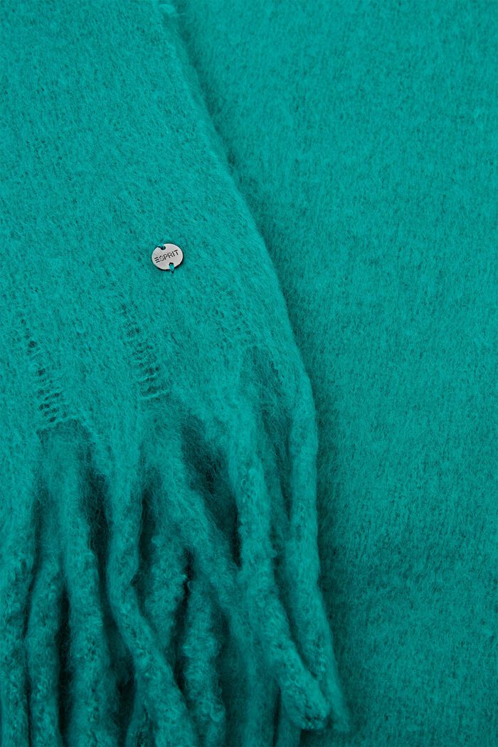 Vamset tørklæde, EMERALD GREEN, detail image number 1