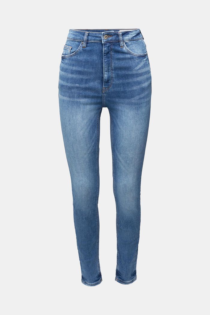 Superstretch-jeans, økologisk bomuld