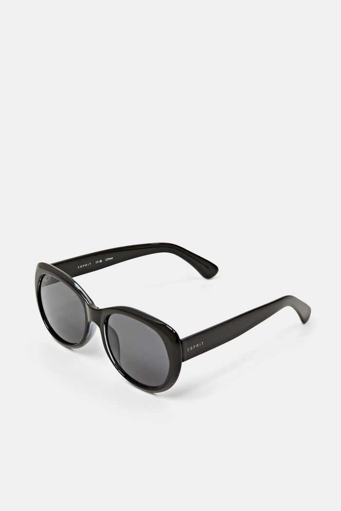 Solbriller med rundt stel, BLACK, detail image number 0