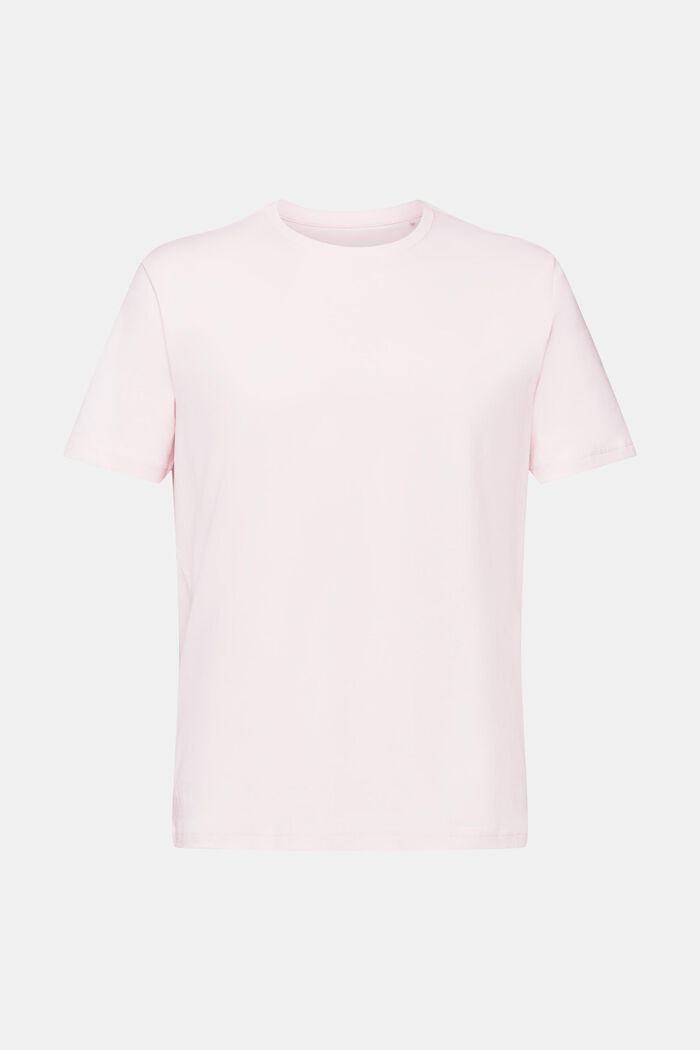 Kortærmet T-shirt med rund hals, PASTEL PINK, detail image number 6