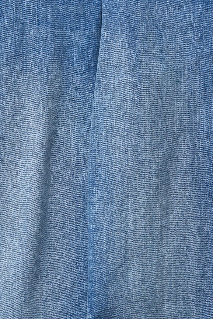 Jeans i caprilængde, BLUE MEDIUM WASHED, detail image number 4