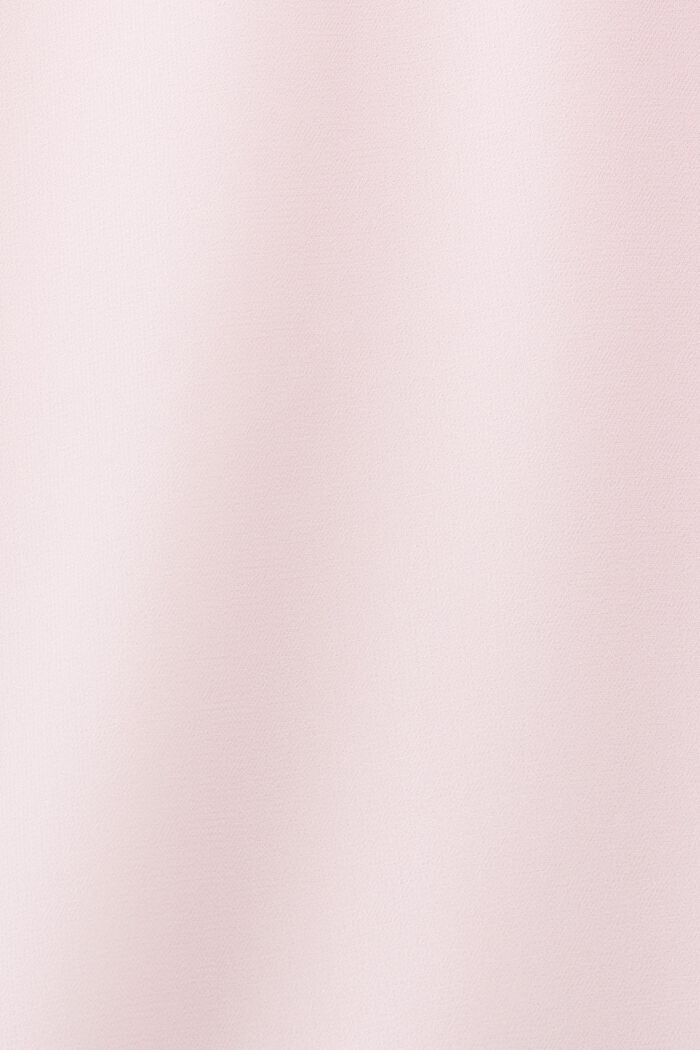 Minikjole i crepe chiffon med print, PASTEL PINK, detail image number 5