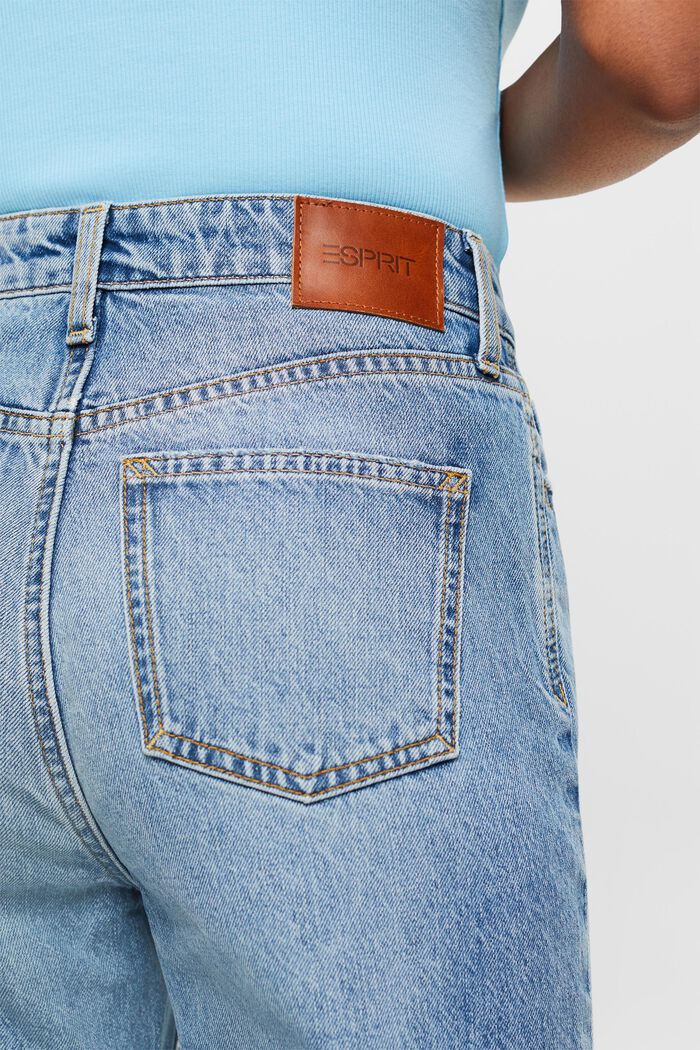 Lige retro-jeans, BLUE MEDIUM WASHED, detail image number 4