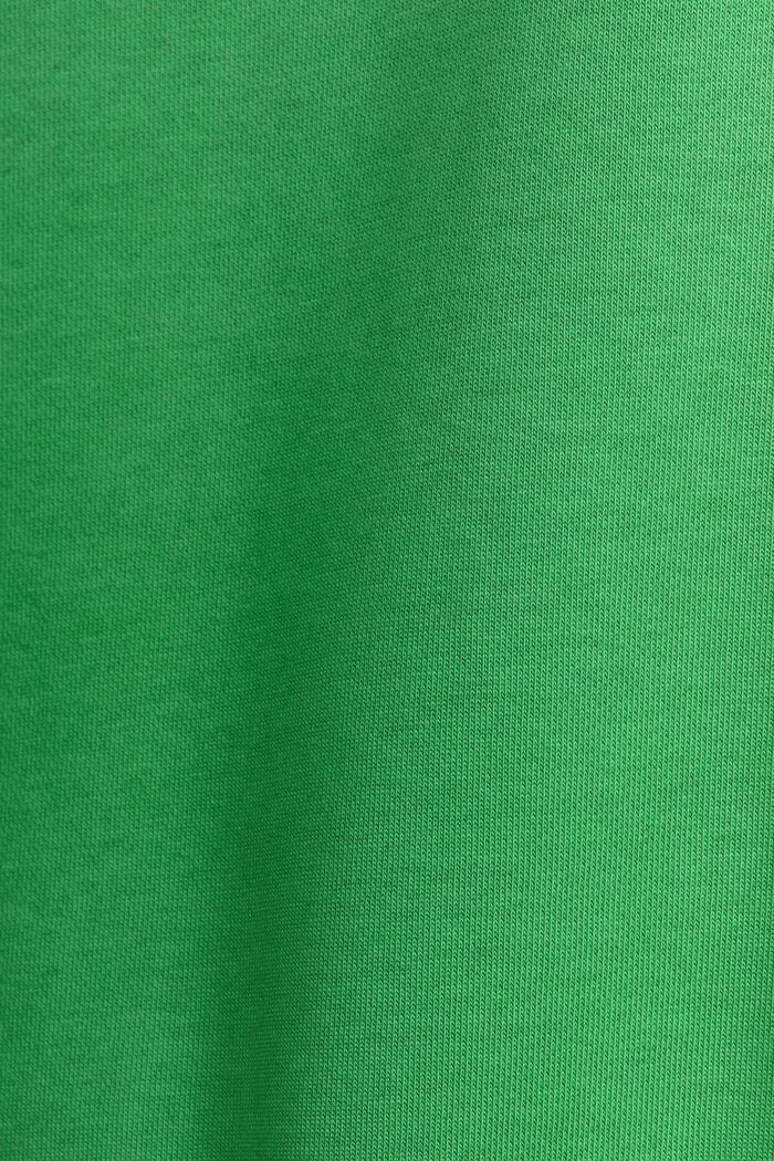 Unisex hættetrøje i fleece med logo, GREEN, detail image number 4