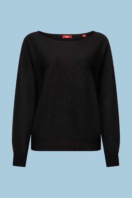 Sweater med flagermusærmer, LENZING™ ECOVERO™