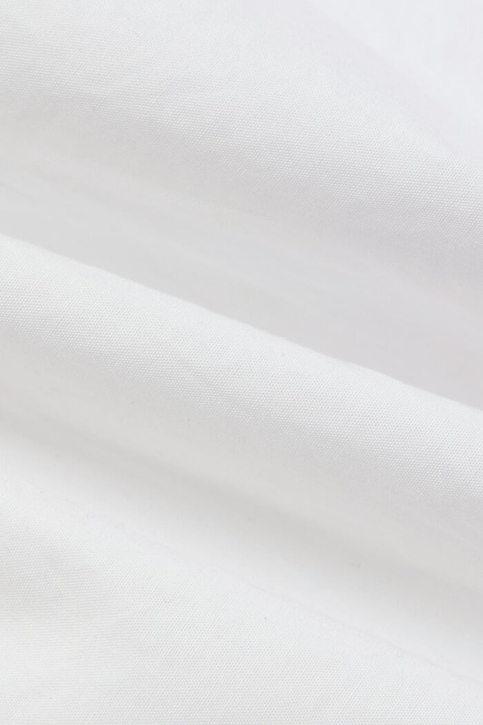 Skjorte af 100% økologisk pima-bomuld, WHITE, detail image number 4