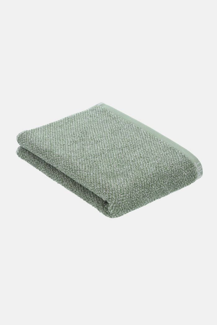 Håndklæde i 100% bomuld, SOFT GREEN, detail image number 1