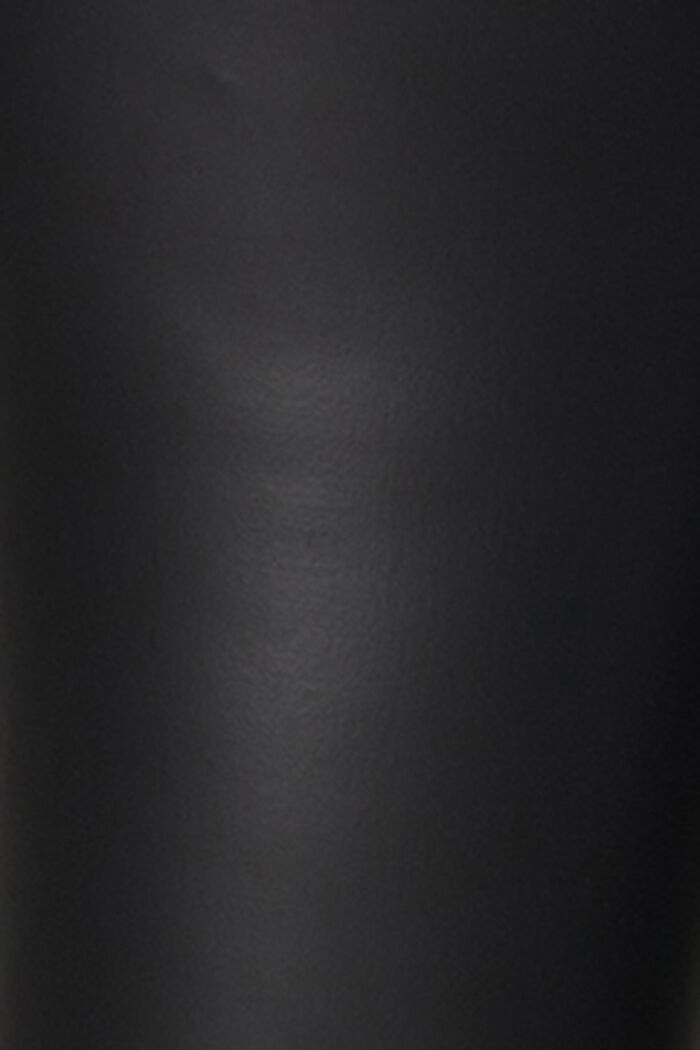 VENTE-leggings i kunstlæder, BLACK INK, detail image number 2