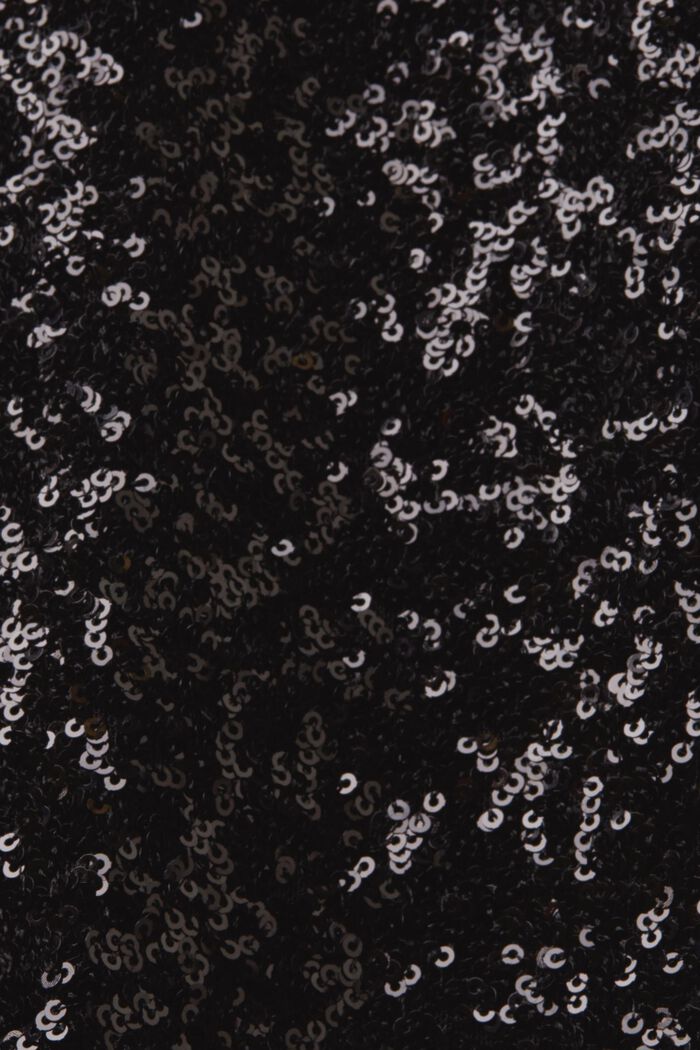 Maxi-kjole med pailletter, BLACK, detail image number 6