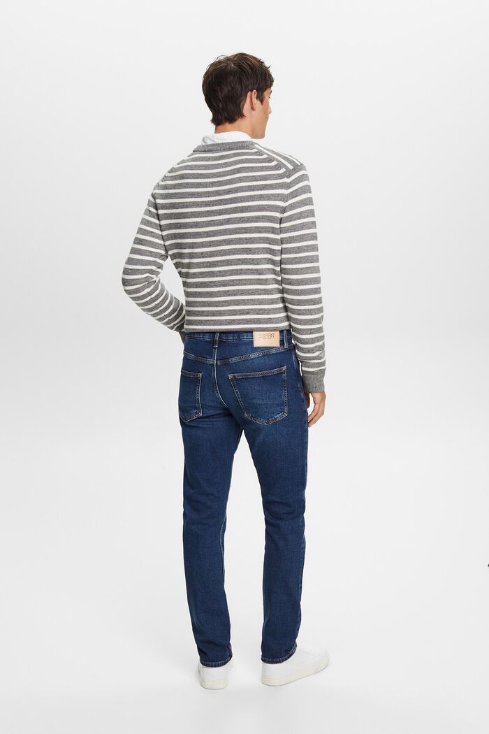 Genanvendt: Slim jeans, BLUE DARK WASHED, detail image number 3