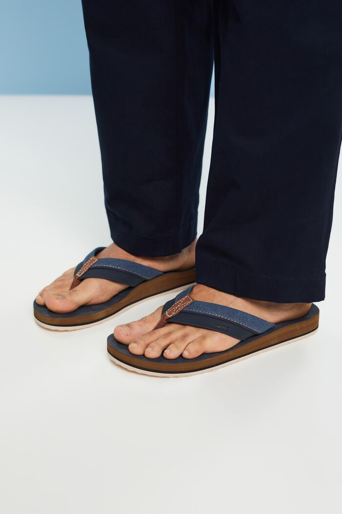 Strand-slippers, NAVY, detail image number 1