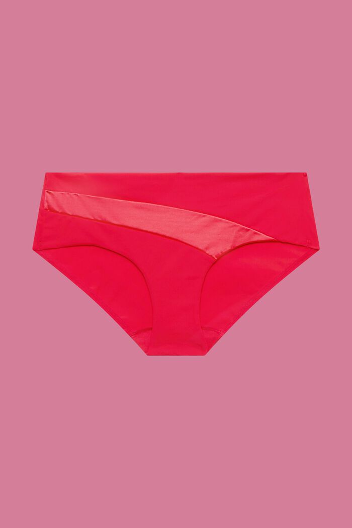 Skinnende hipster-shorts, PINK FUCHSIA, detail image number 4