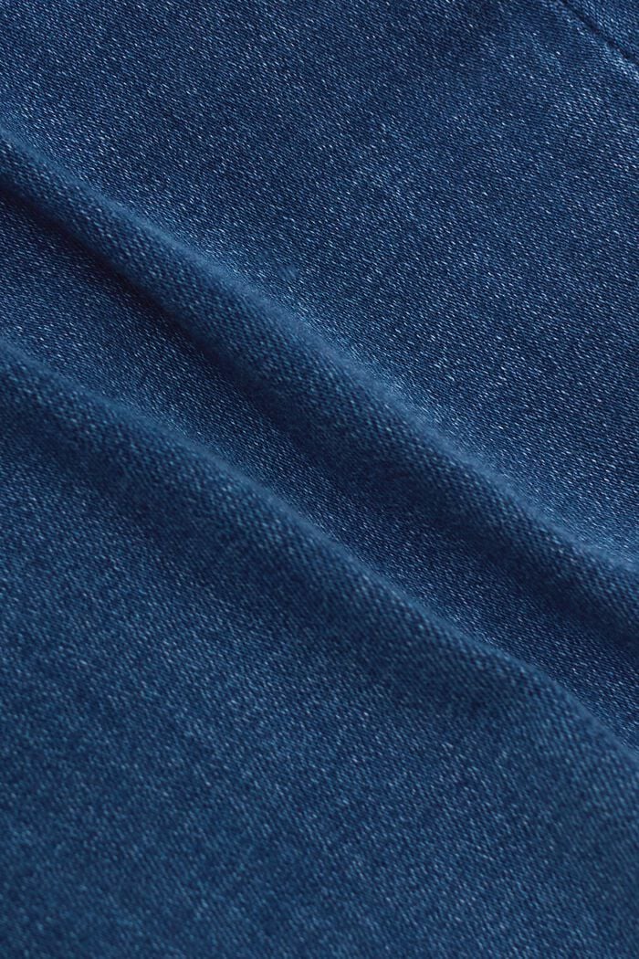 Skinny jeans med høj talje, BLUE MEDIUM WASHED, detail image number 6