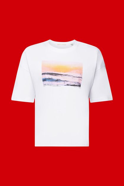 Bomulds-T-shirt print