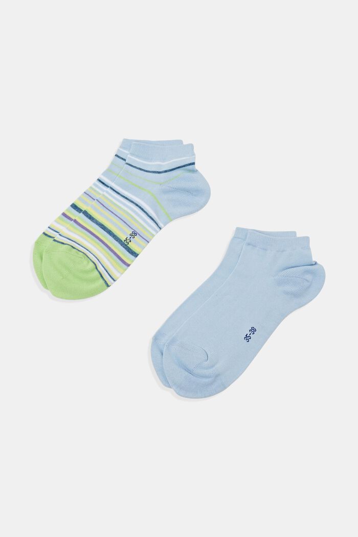 2-pak sokker i økologisk bomuld, CLOUD, detail image number 0