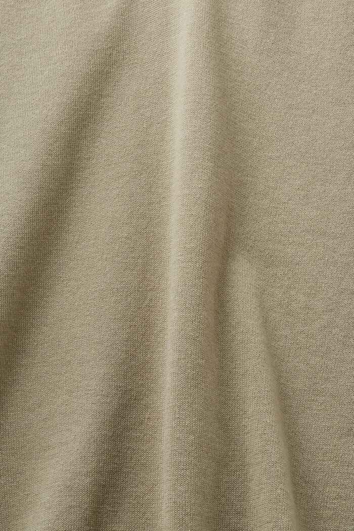 Striksweater med korte ærmer, DUSTY GREEN, detail image number 5