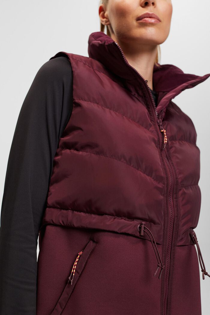 Quiltet vest med 3M™ Thinsulate™-polstring, BORDEAUX RED, detail image number 0
