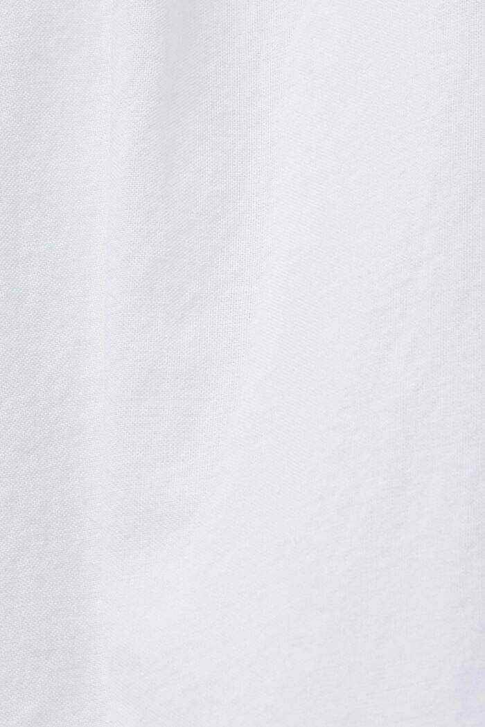Broderet mininederdel i bomuld, WHITE, detail image number 5