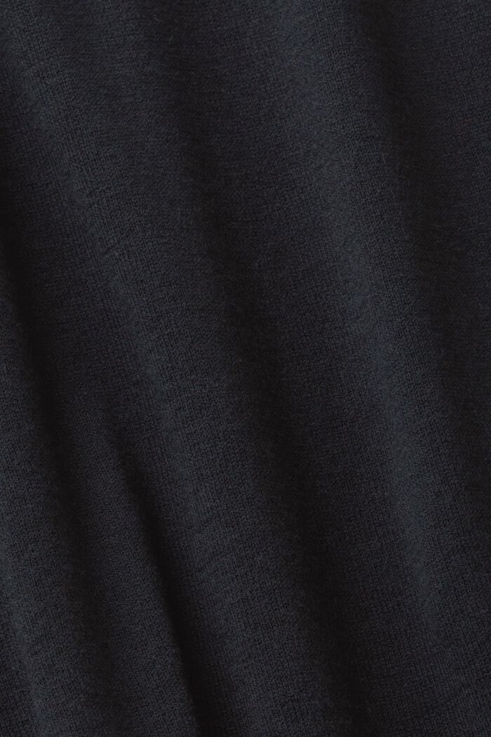 Fint vævet pullover, BLACK, detail image number 6