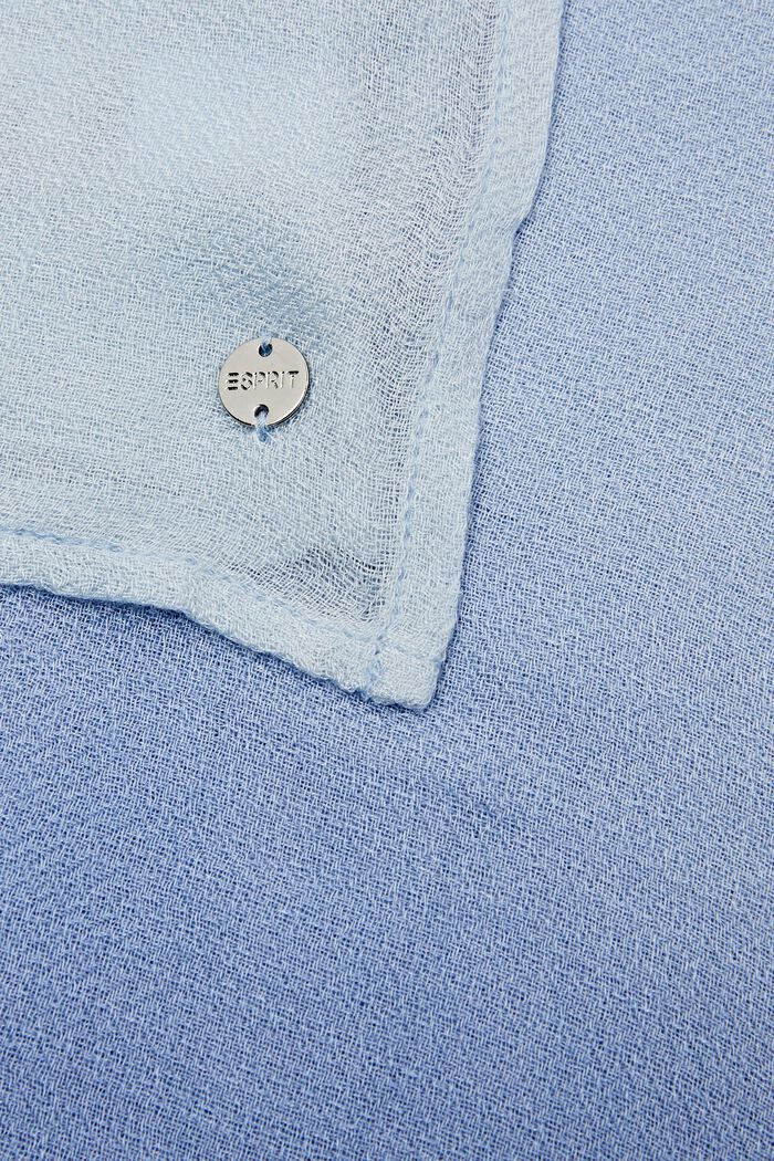 Ombre tørklæde, PASTEL BLUE, detail image number 1