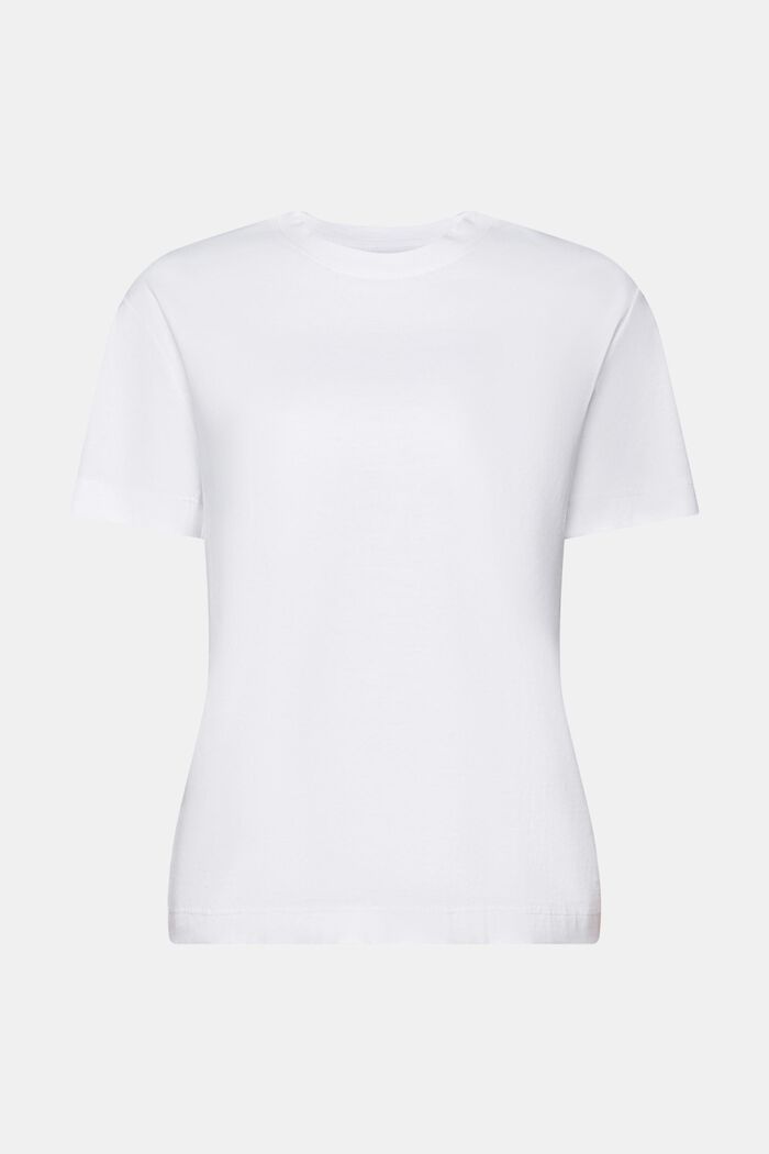 T-shirt i økologisk bomuld, WHITE, detail image number 6