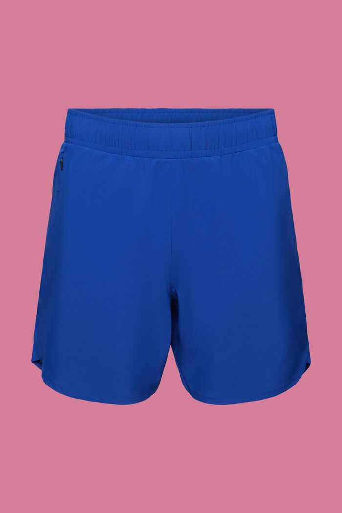 Active-shorts med lynlåslommer, BRIGHT BLUE, detail image number 6